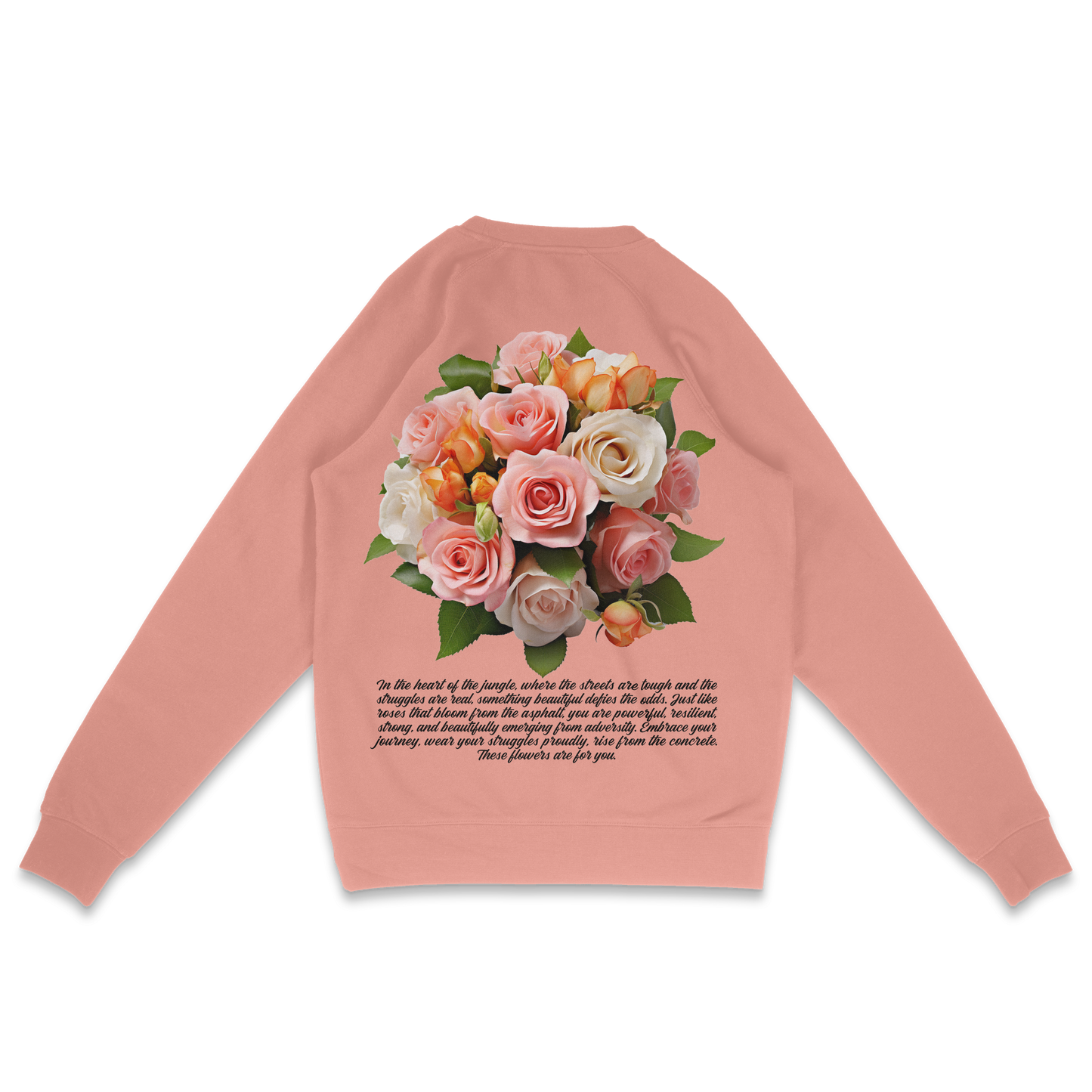 JLA FLWRS D ROSE CREW