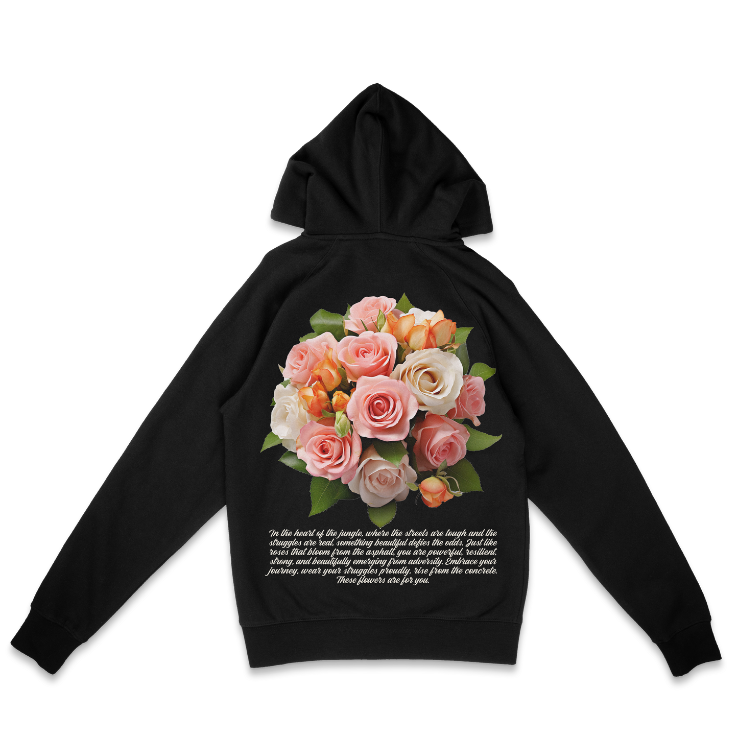 FLWRS Blk Heavy Hood