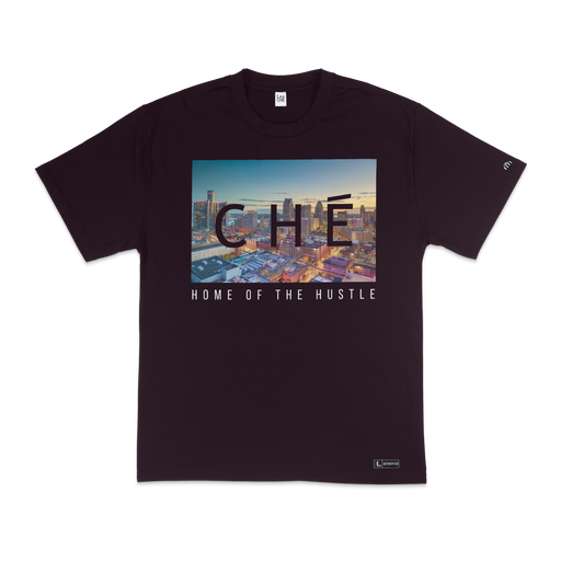 CHÉ HUSTLA PLUM TEE
