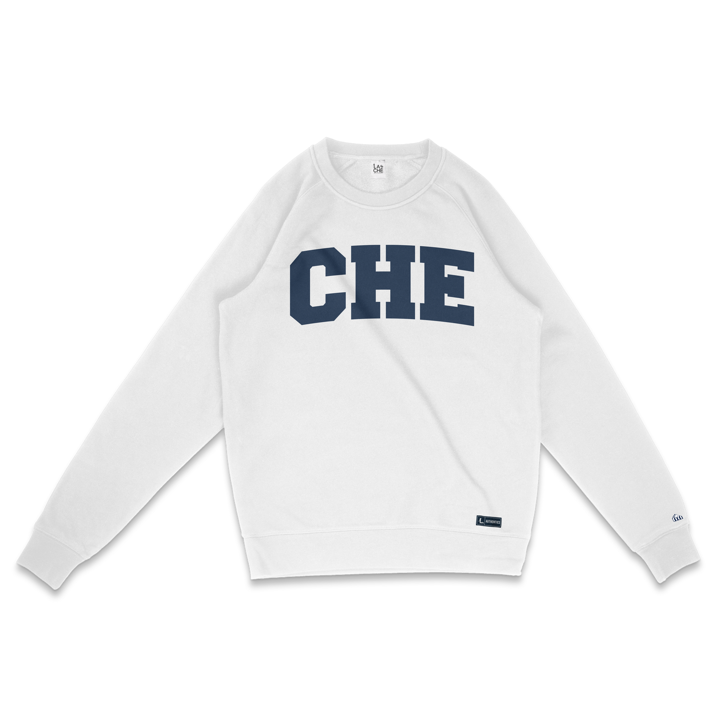 CHE DTROIT NAVY NVERSE CREW SWEATSHIRT